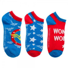 Wonder Woman Ankle Socks 3 Pack