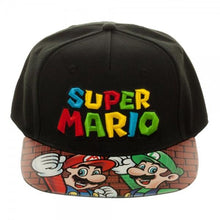 Super Mario Bros. Printed Vinyl Bill Flatbill