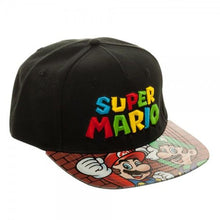 Super Mario Bros. Printed Vinyl Bill Flatbill